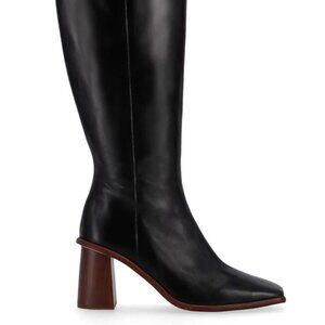 Aloha size 6 black leather boots